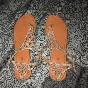 Cute sparkly sandals
